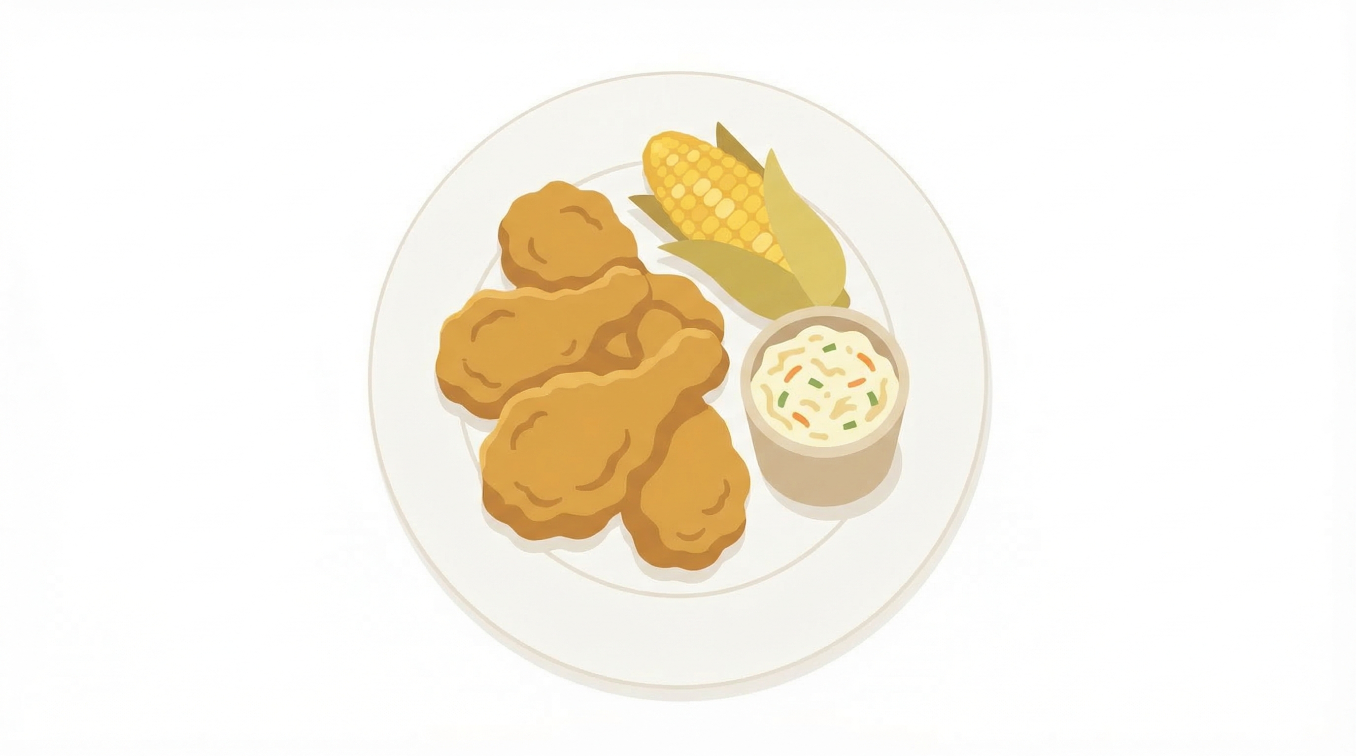 KFC UK meal illustration