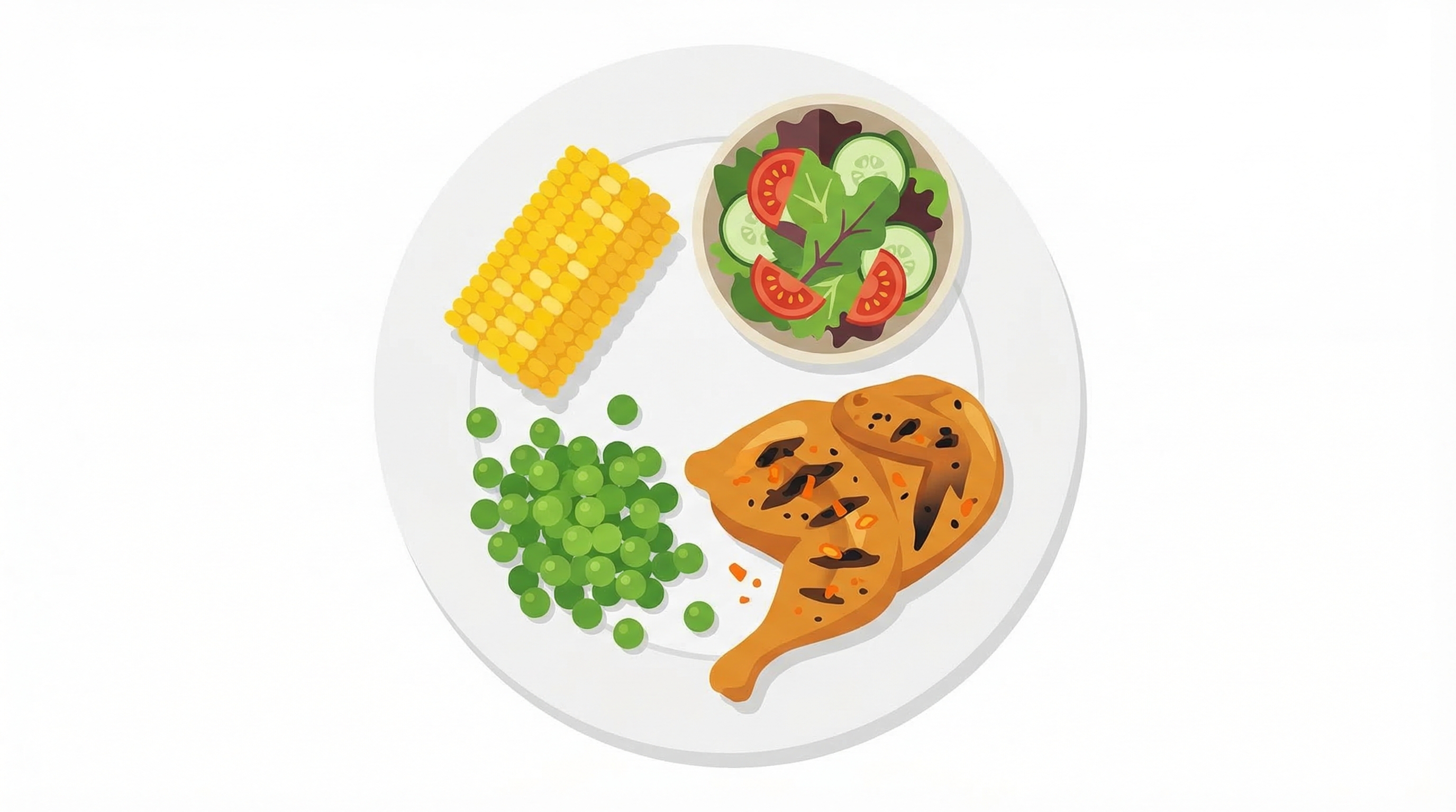 Nando's meal illustration